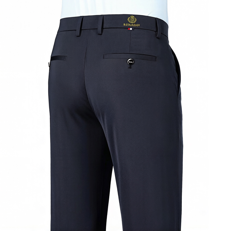 Embroidery Online - Pantaloni Eleganti da Uomo Elasticizzati 2026,
