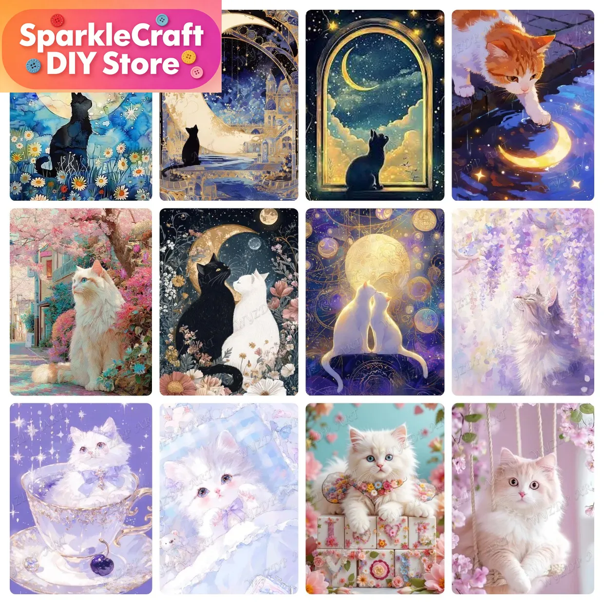 Embroidery Gift Ideas - Kit Pittura Diamante 5D Fai da