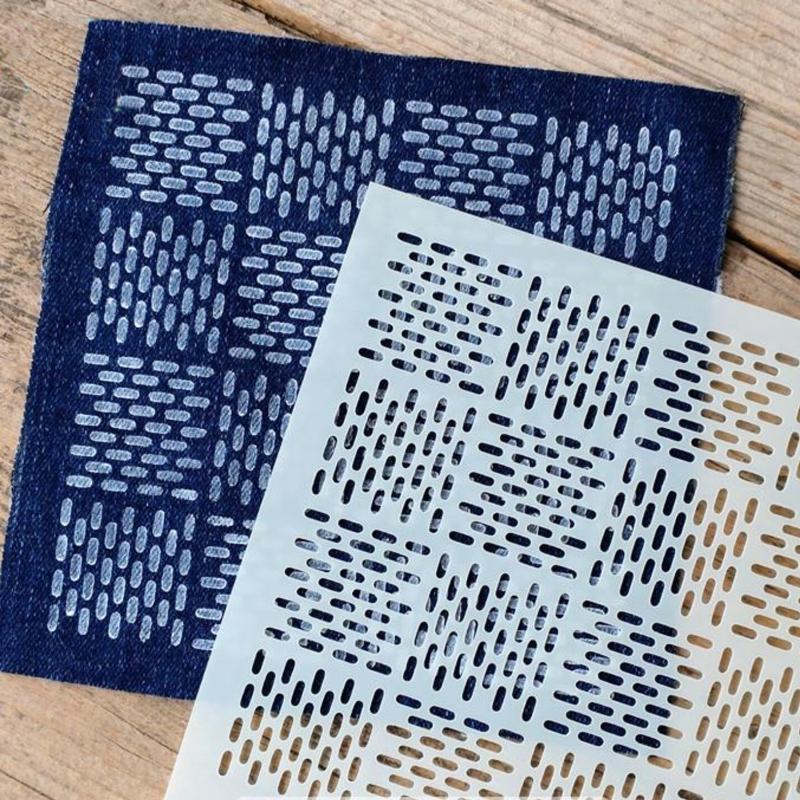 Embroidery Handicraft - 9/32 pezzi modello di ricamo Sashiko
