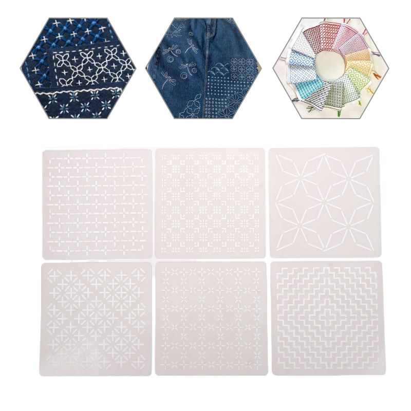 Embroidery And Quilting - Set di 9/32 Pezzi di Modelli