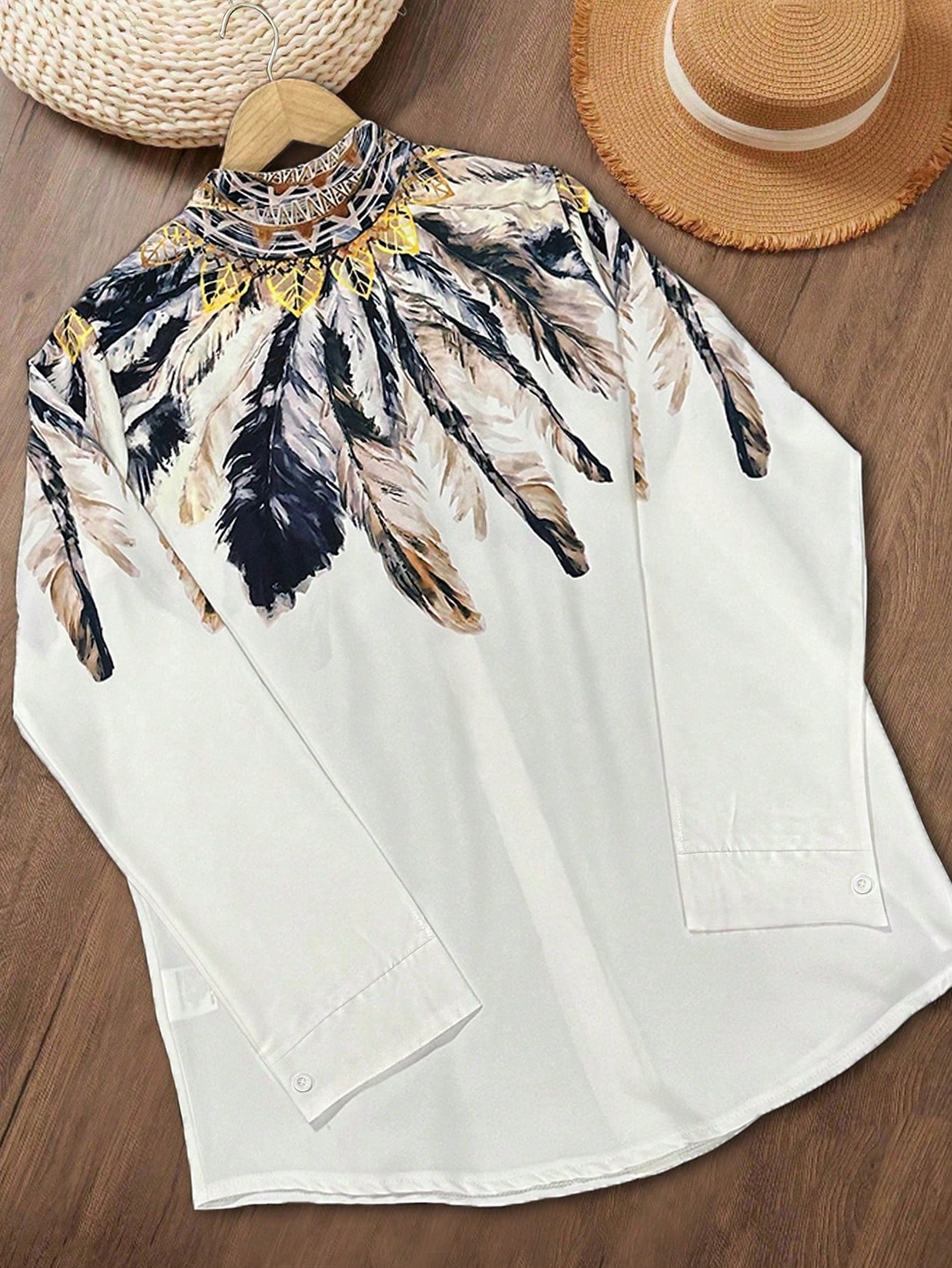 Camicia da donna a maniche lun - Embroidery Online recensione e prezzo