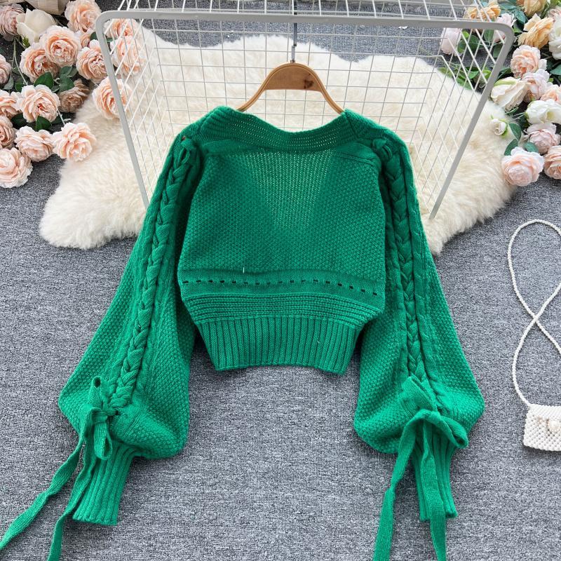 Verde Casual Acrilico Maglia C - Embroidery Online recensione e prezzo