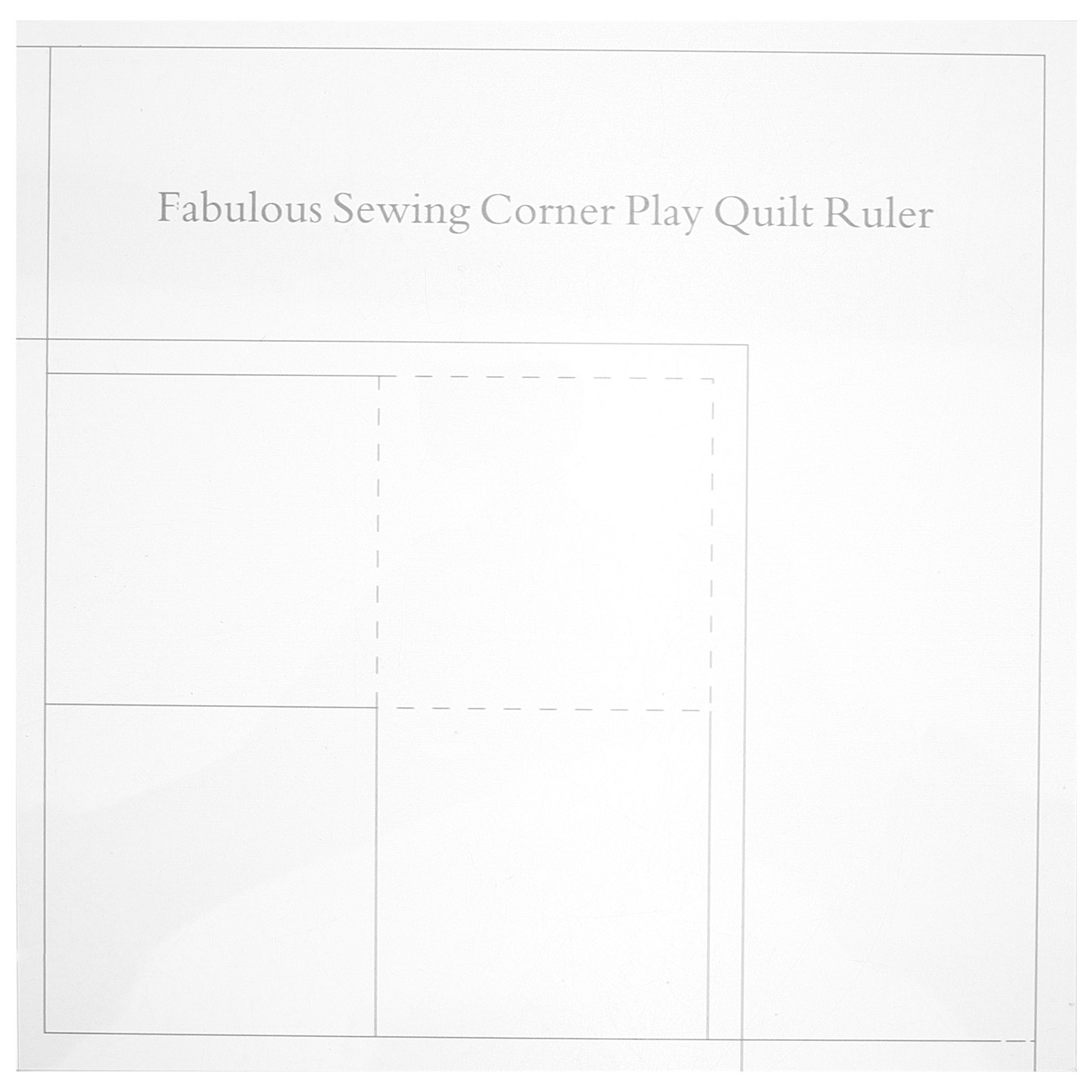 Righello quadrato in acrilico  - Embroidery And Quilting recensione e prezzo