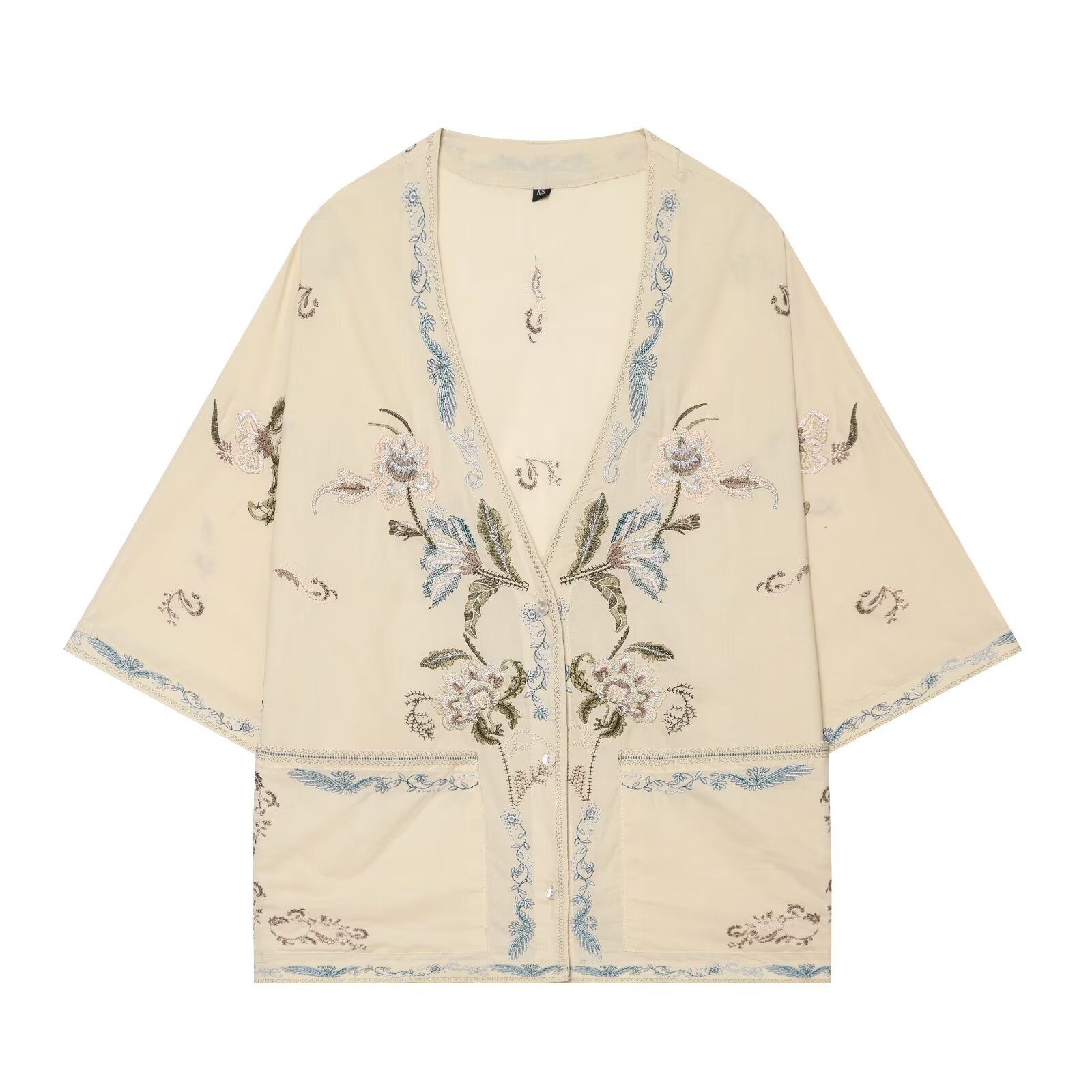 Set 2 Pezzi Boho con Ricamo Fl - Embroidery Cardigan recensione e prezzo