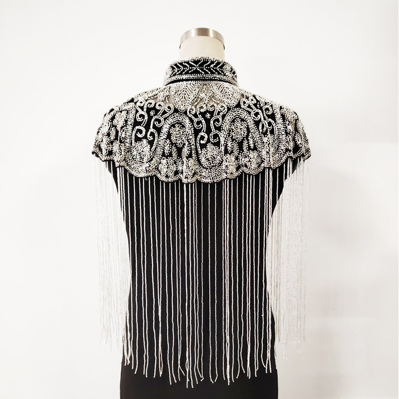 Mantella di Lusso Stile Gatsby - Embroidery Shawl recensione e prezzo