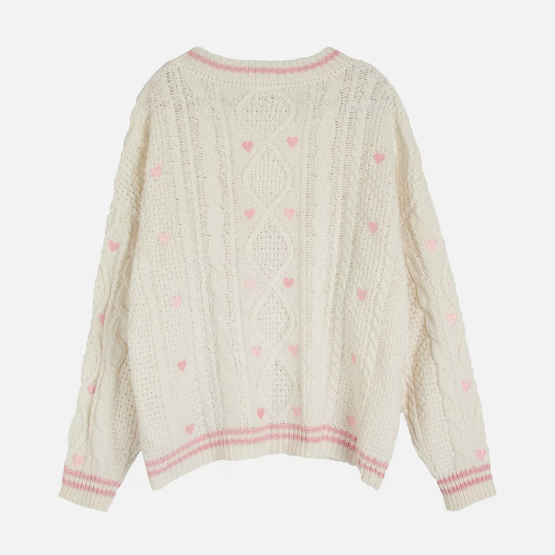 Cardigan amante con toppa rica - Embroidery Lovers recensione e prezzo