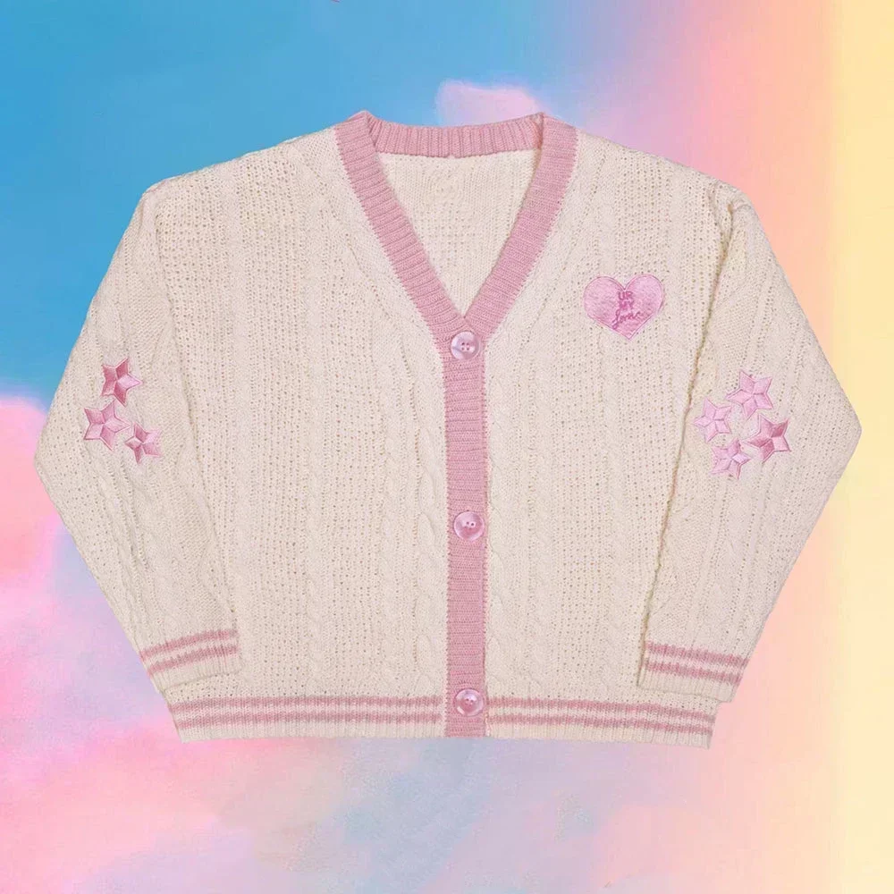 Cardigan amante con ricamo a s - Embroidery Lovers recensione e prezzo