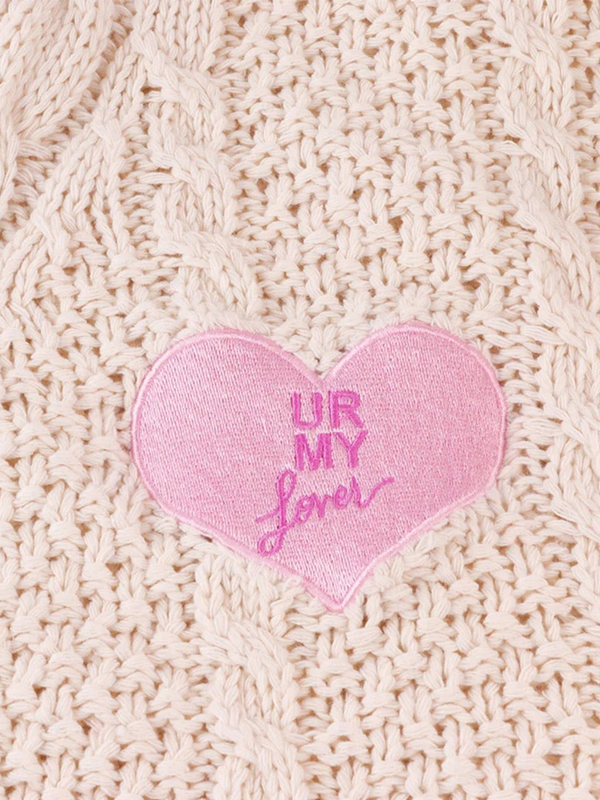 Cardigan amante con ricamo a s - Embroidery Lovers recensione e prezzo