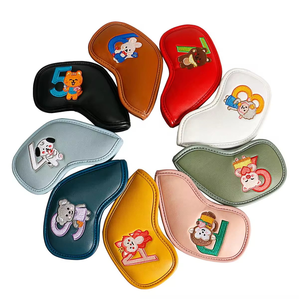 Set di 9 Copritesta per Ferri  - Embroidery Gift Ideas recensione e prezzo
