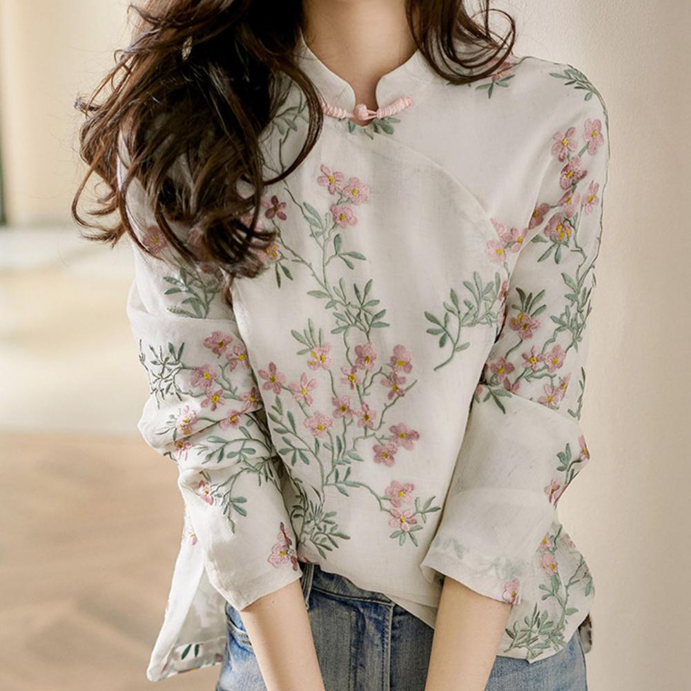 Camicia da donna Camicia cheon - Embroidery Cardigan recensione e prezzo