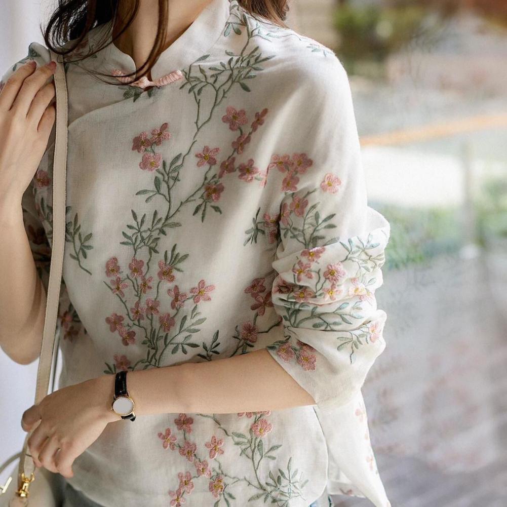 Camicia da donna Camicia cheon - Embroidery Cardigan recensione e prezzo