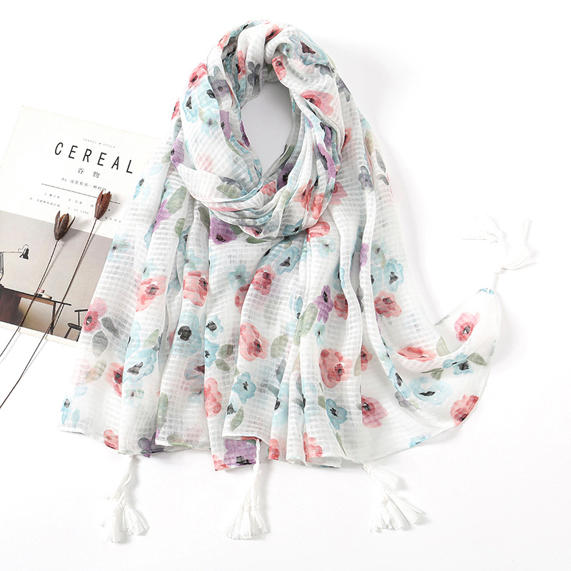 2025 Moda di Lusso Petalo Flor - Embroidery Shawl recensione e prezzo