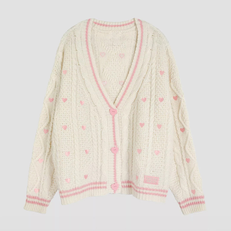 Cardigan Lover con Ricamo a Cu - Embroidery Lovers recensione e prezzo