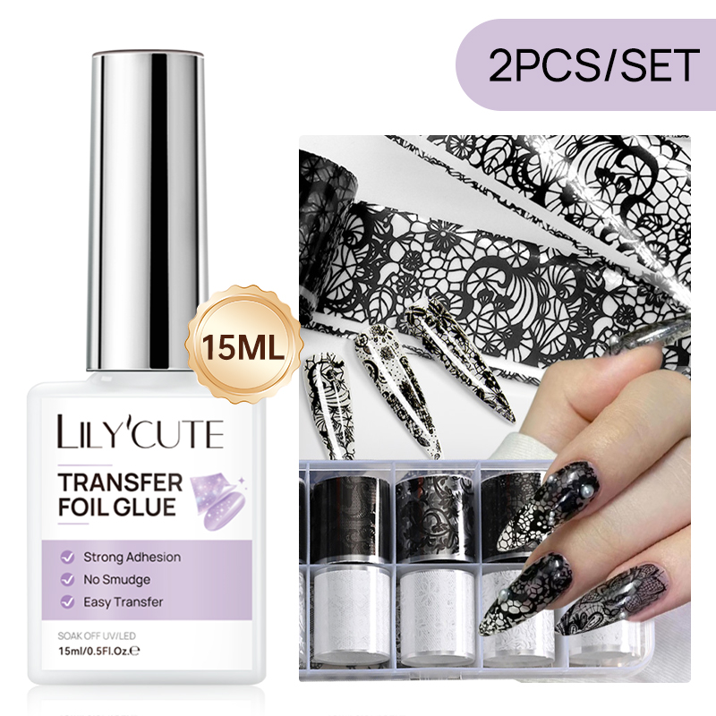 Set di gel adesivo per nail ar - Transfer Paper Carbon recensione e prezzo